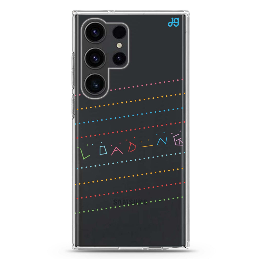 Words Loading Samsung Galaxy Ultra 透明保護殼，適用 S26/S25/S24/S23 Ultra，圖1
