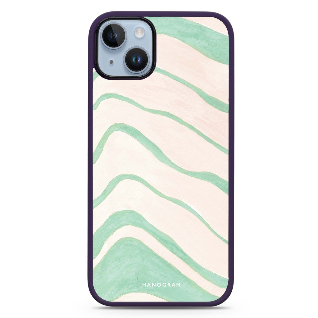 Abstract Paint Pattern iPhone 14 Plus Magsafe 兼容防衝擊保護殼