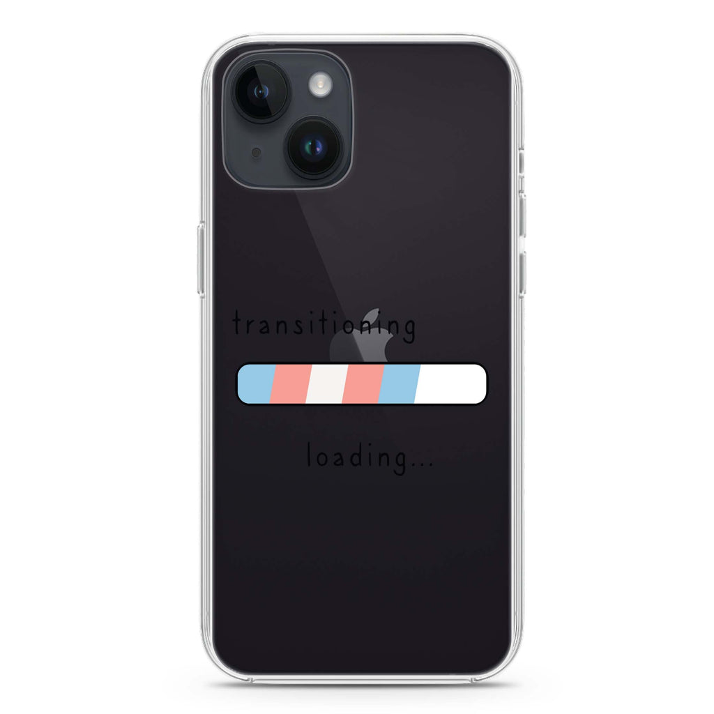 Transitioning iPhone 14 plus 水晶透明保護殼