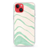 Abstract Paint Pattern iPhone 14 Plus Magsafe 兼容水晶透明保護殼