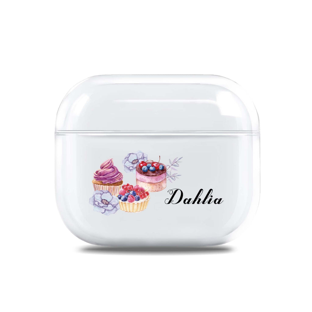 Beautiful Cupcakes AirPods 透明保護殻