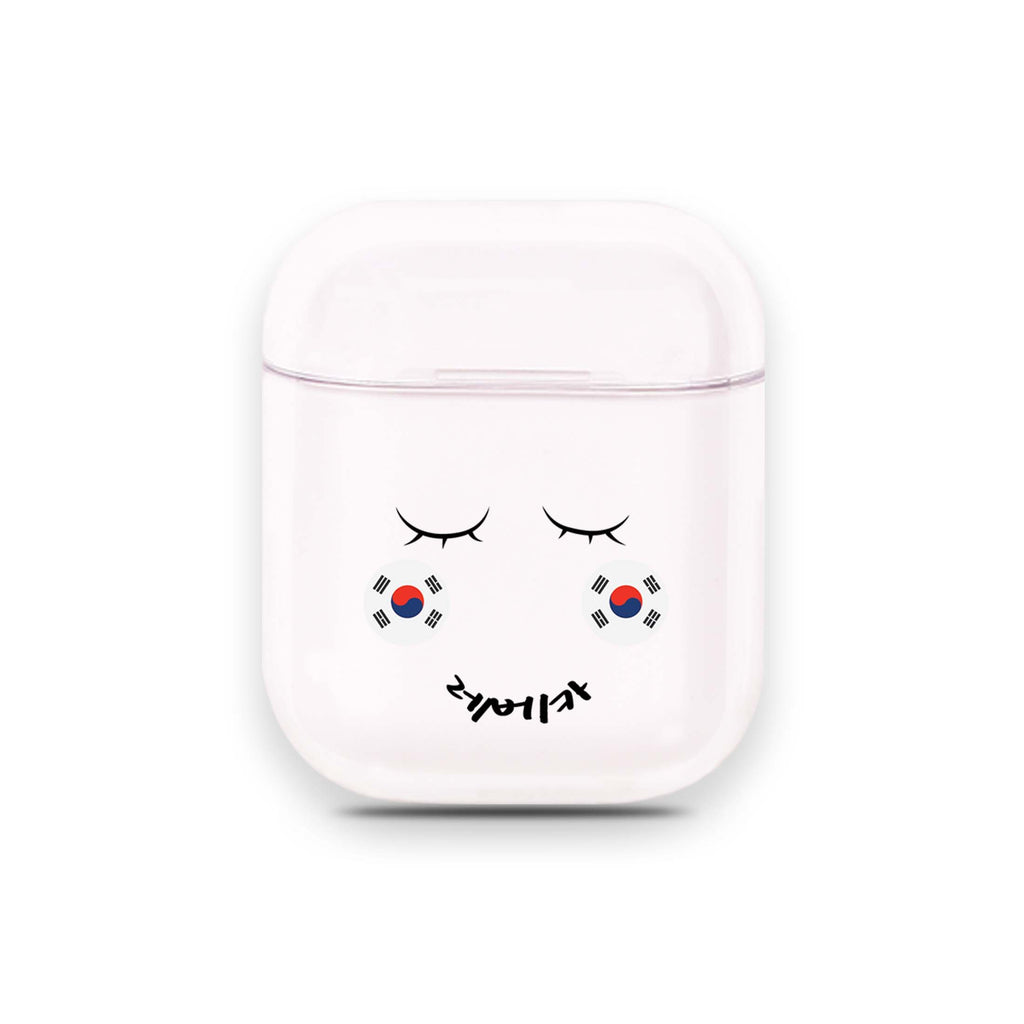 KR Face Airpods 透明保護殻