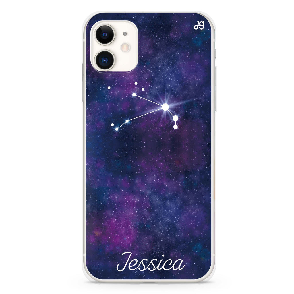 Galaxy Constellation iPhone 11 水晶透明保護殼