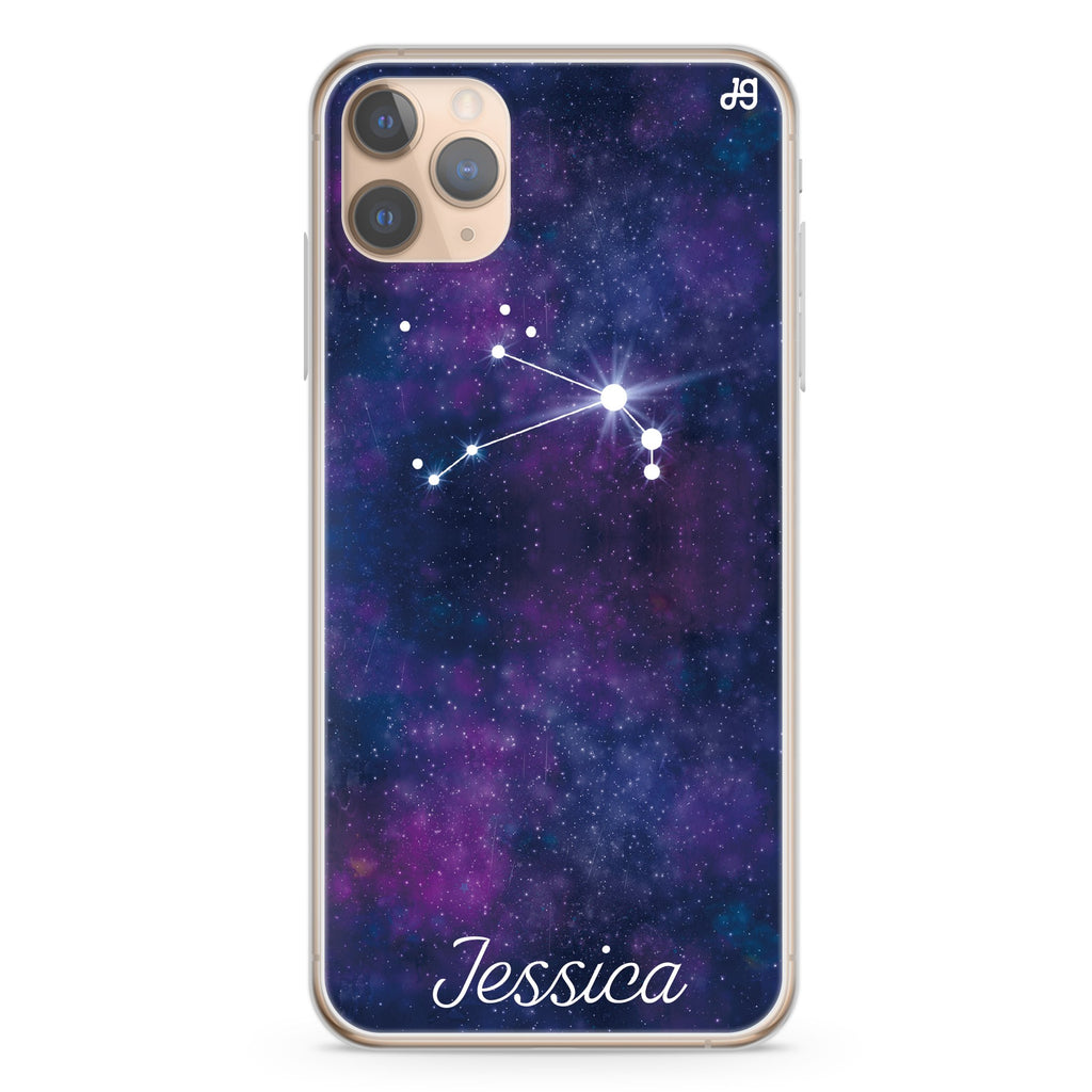Galaxy Constellation iPhone 11 Pro Max 水晶透明保護殼