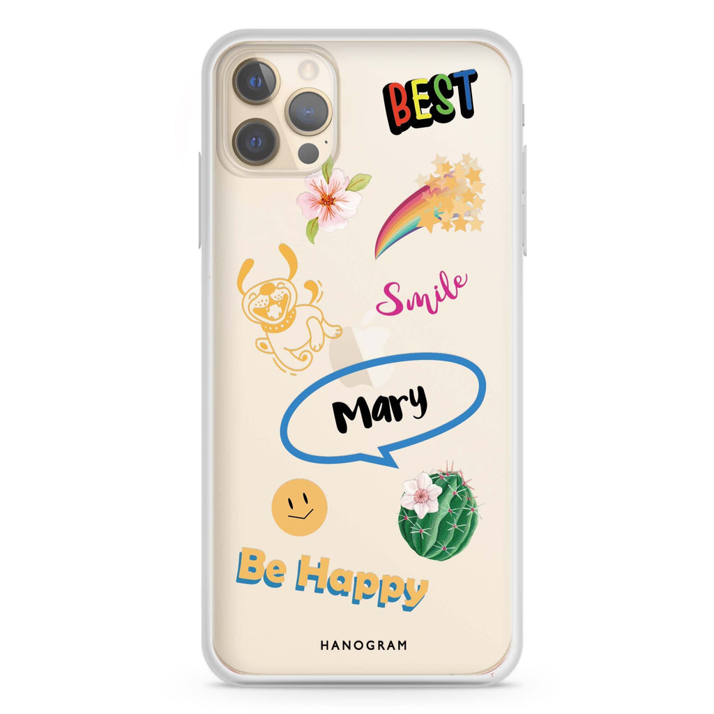 Positive Sticker iPhone 12 Pro Max 透明軟保護殻