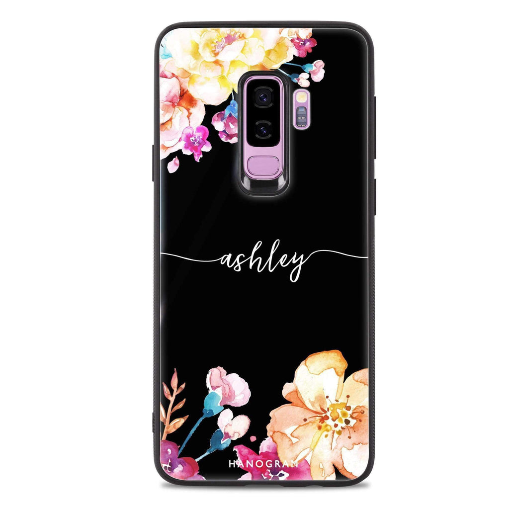 Art of Flowers Samsung S9 Plus 超薄強化玻璃殻