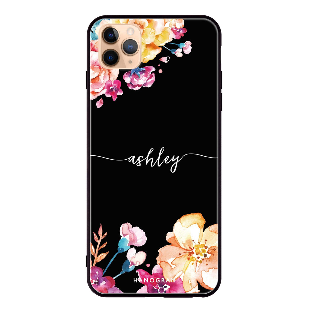 Art of Flowers iPhone 11 Pro Max 超薄強化玻璃殻
