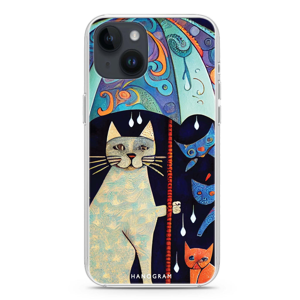 Raining Cat iPhone 14 Plus Magsafe 兼容水晶透明保護殼