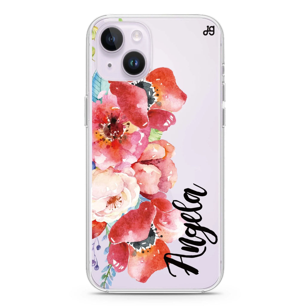 Poppies iPhone 14 plus 水晶透明保護殼