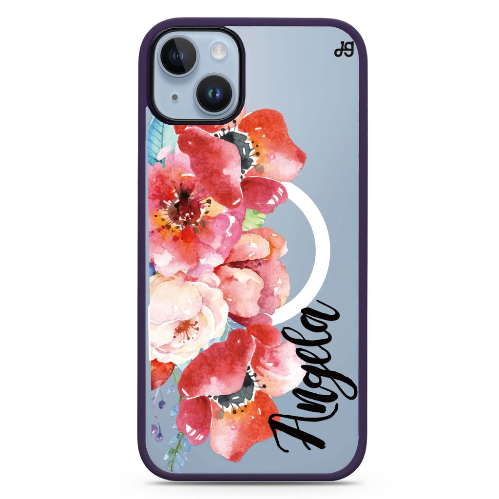 Poppies iPhone 14 Plus Magsafe 兼容防衝擊保護殼