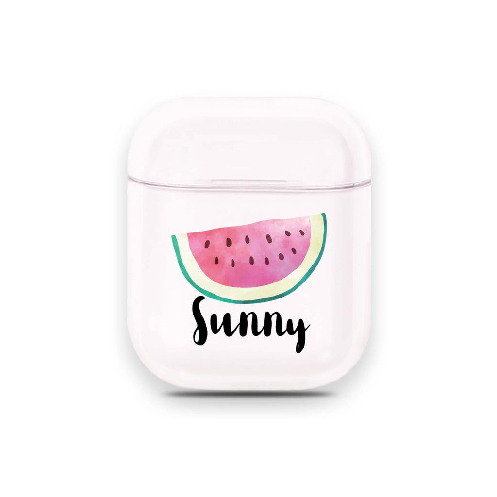 Watermelon Airpods 透明保護殻