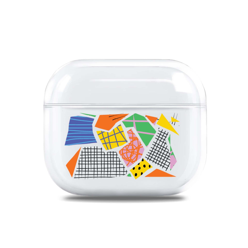 Flowers Pattern AirPods 透明保護殻