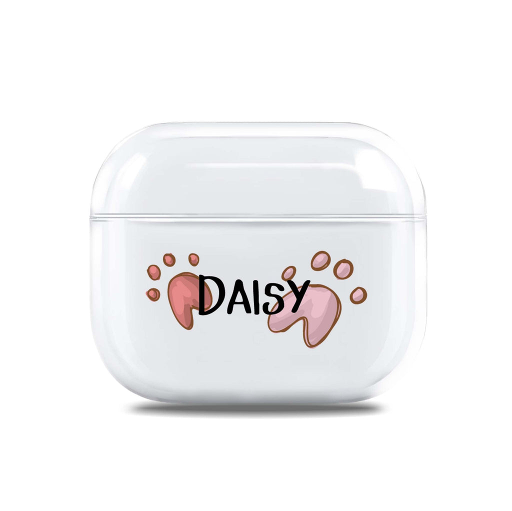 Dog paws AirPods 透明保護殻