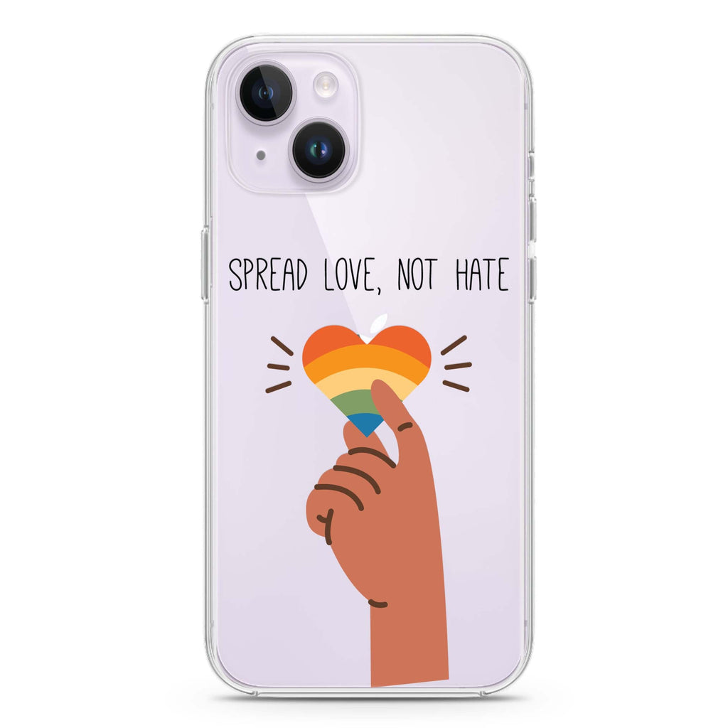 Spread Love iPhone 14 plus 水晶透明保護殼