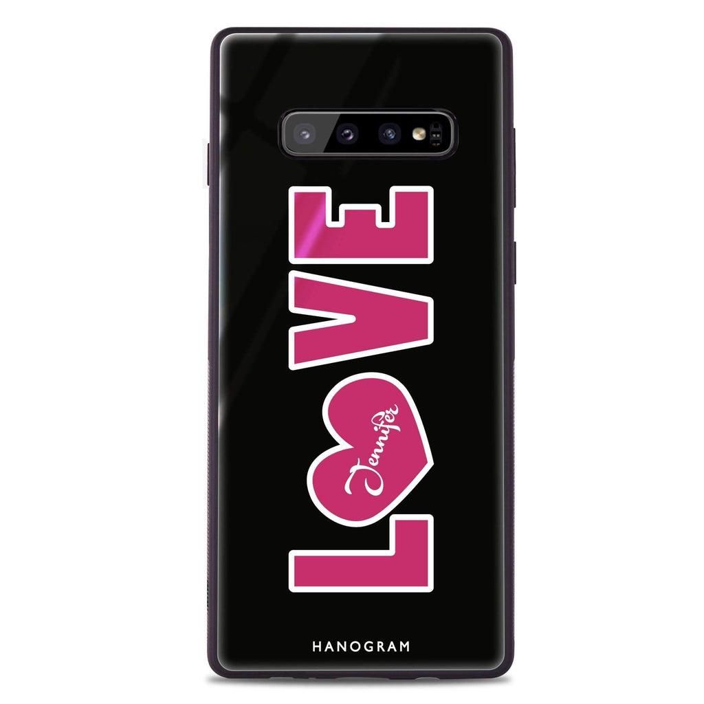 Unique Love Samsung 超薄強化玻璃殻
