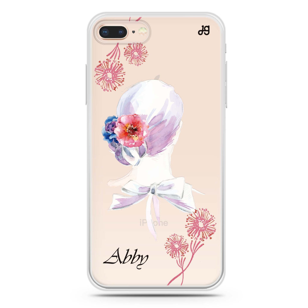 Floral Bride II iPhone 8 Plus 水晶透明保護殼