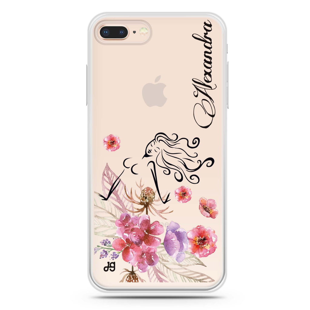Floral Fairy I iPhone 8 Plus 水晶透明保護殼