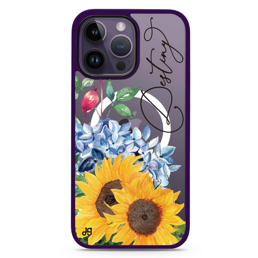 Blooming Sunflower Magsafe 兼容防衝擊保護殼