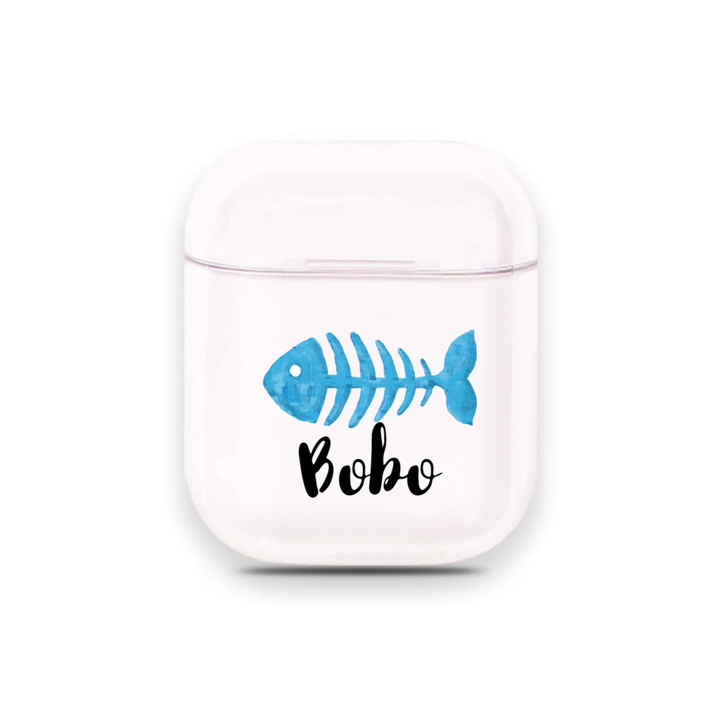 Fish Bone Airpods 透明保護殻