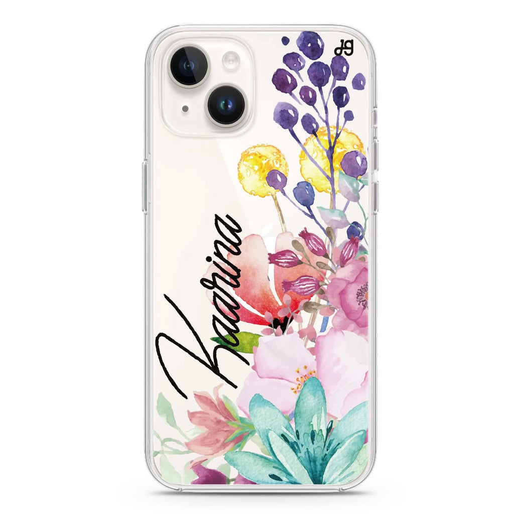 Precious Garden Florals iPhone 14 水晶透明保護殼