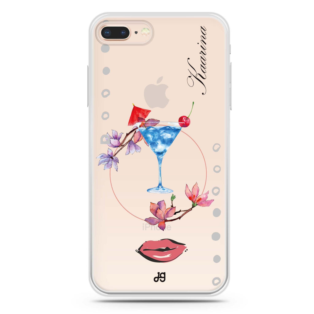 Queen's Valley iPhone 8 Plus 水晶透明保護殼
