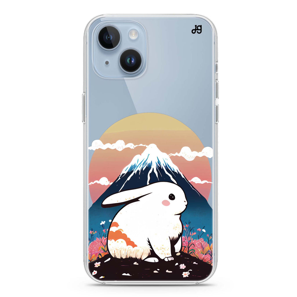 Travel Rabbit iPhone 14 水晶透明保護殼