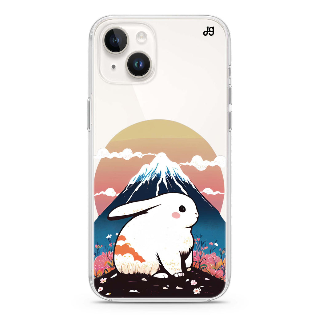 Travel Rabbit iPhone 14 Plus 水晶透明保護殼