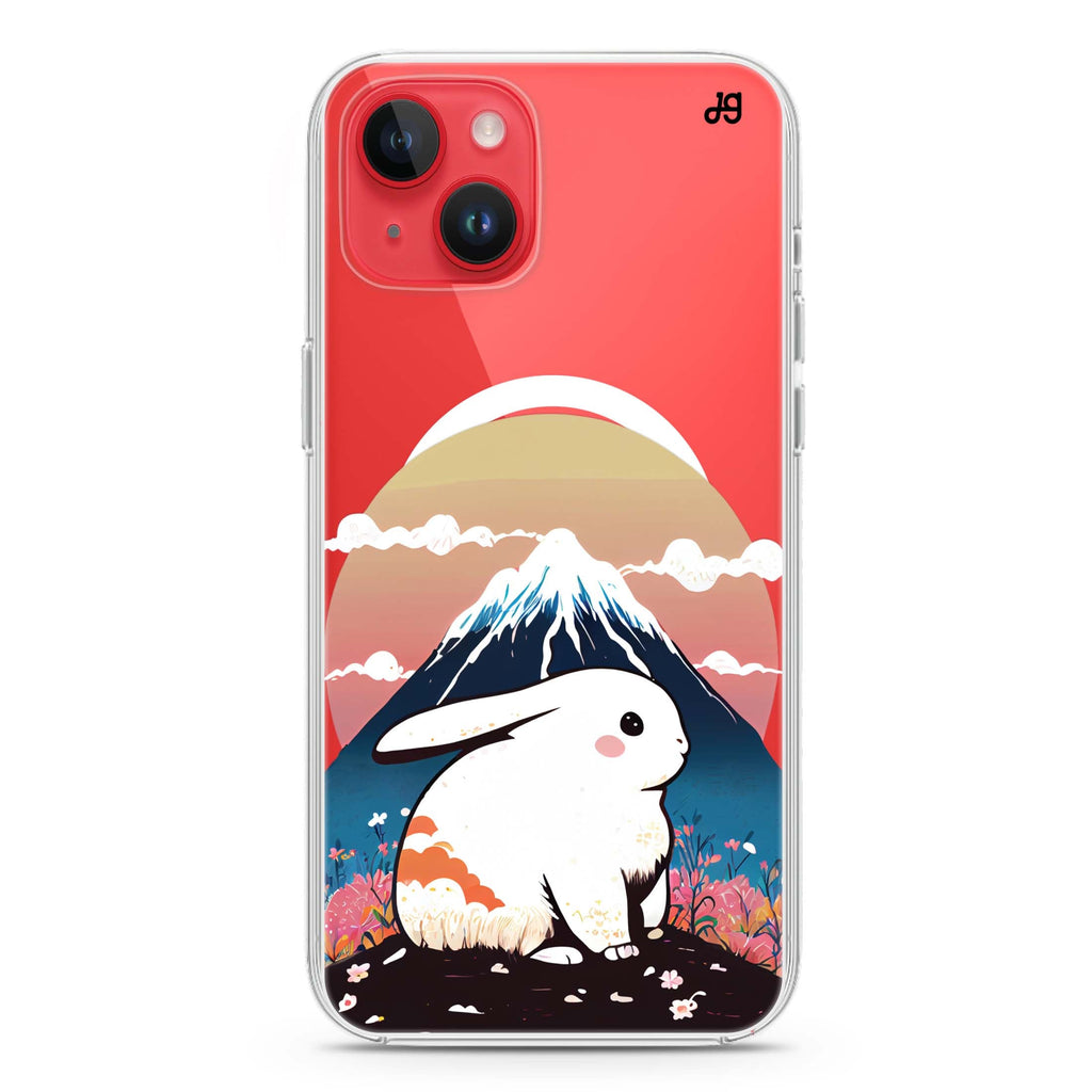 Travel Rabbit iPhone 14 Plus Magsafe 兼容水晶透明保護殼