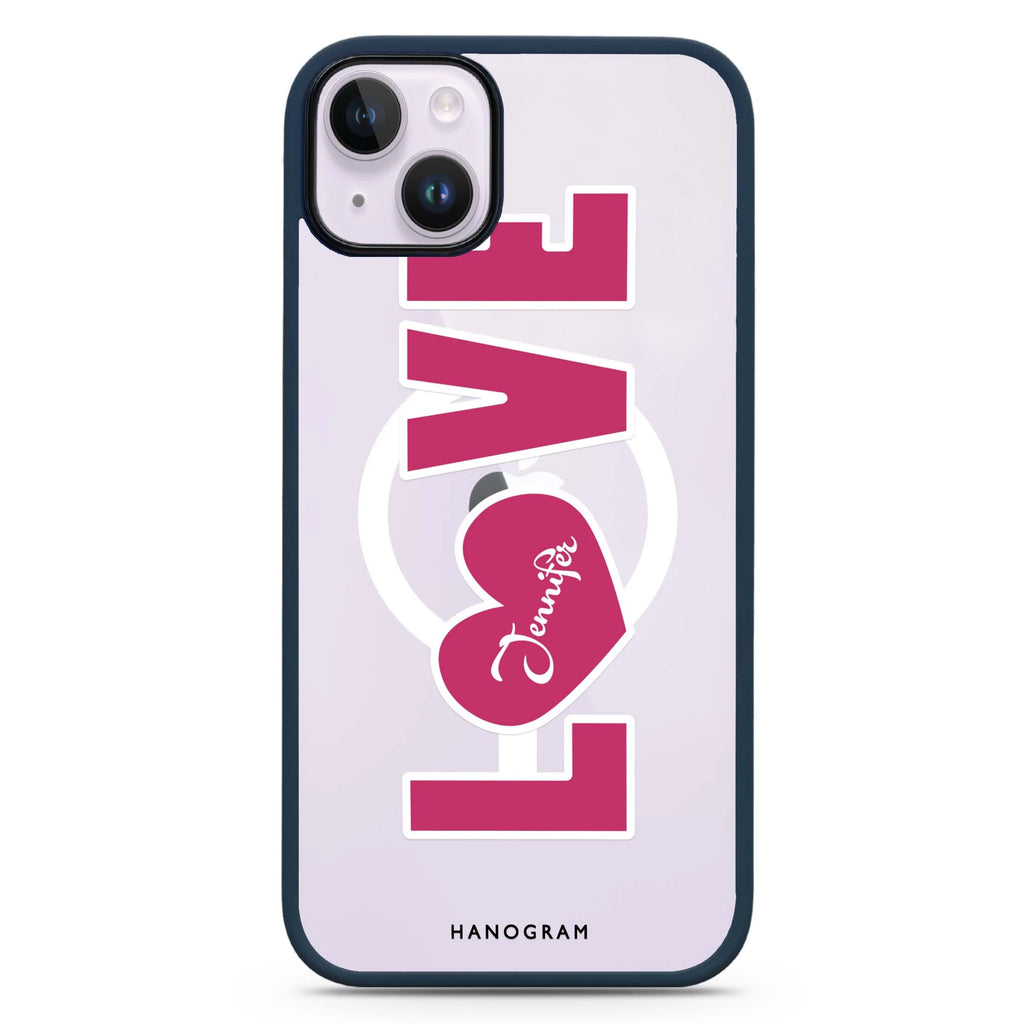 Unique Love iPhone 14 Plus Magsafe 兼容防衝擊保護殼