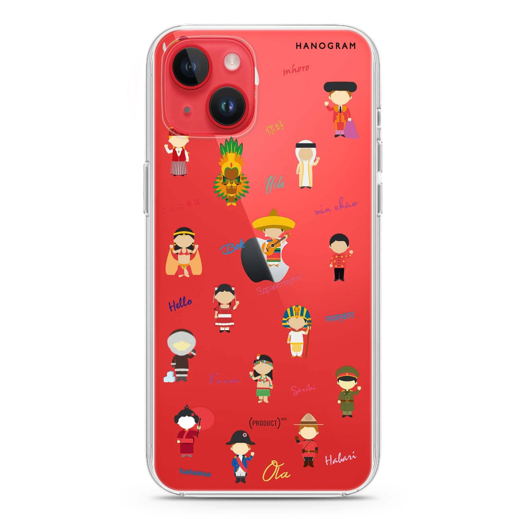 Culture People iPhone 14 水晶透明保護殼