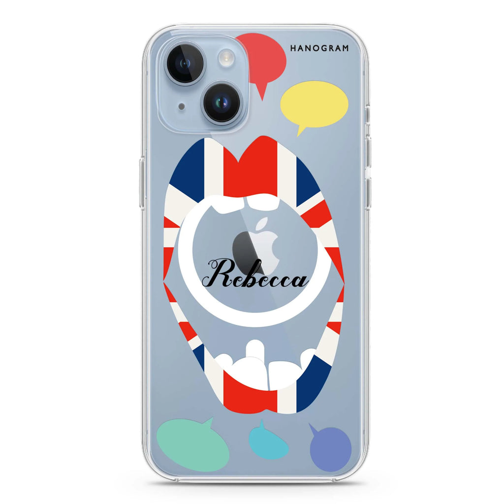 Speak up UK iPhone 14 Plus Magsafe 兼容水晶透明保護殼