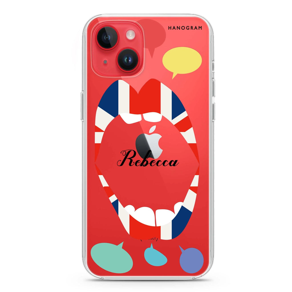Speak up UK iPhone 14 plus 水晶透明保護殼
