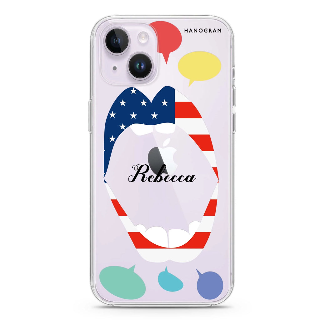 Speak up US iPhone 14 plus 水晶透明保護殼