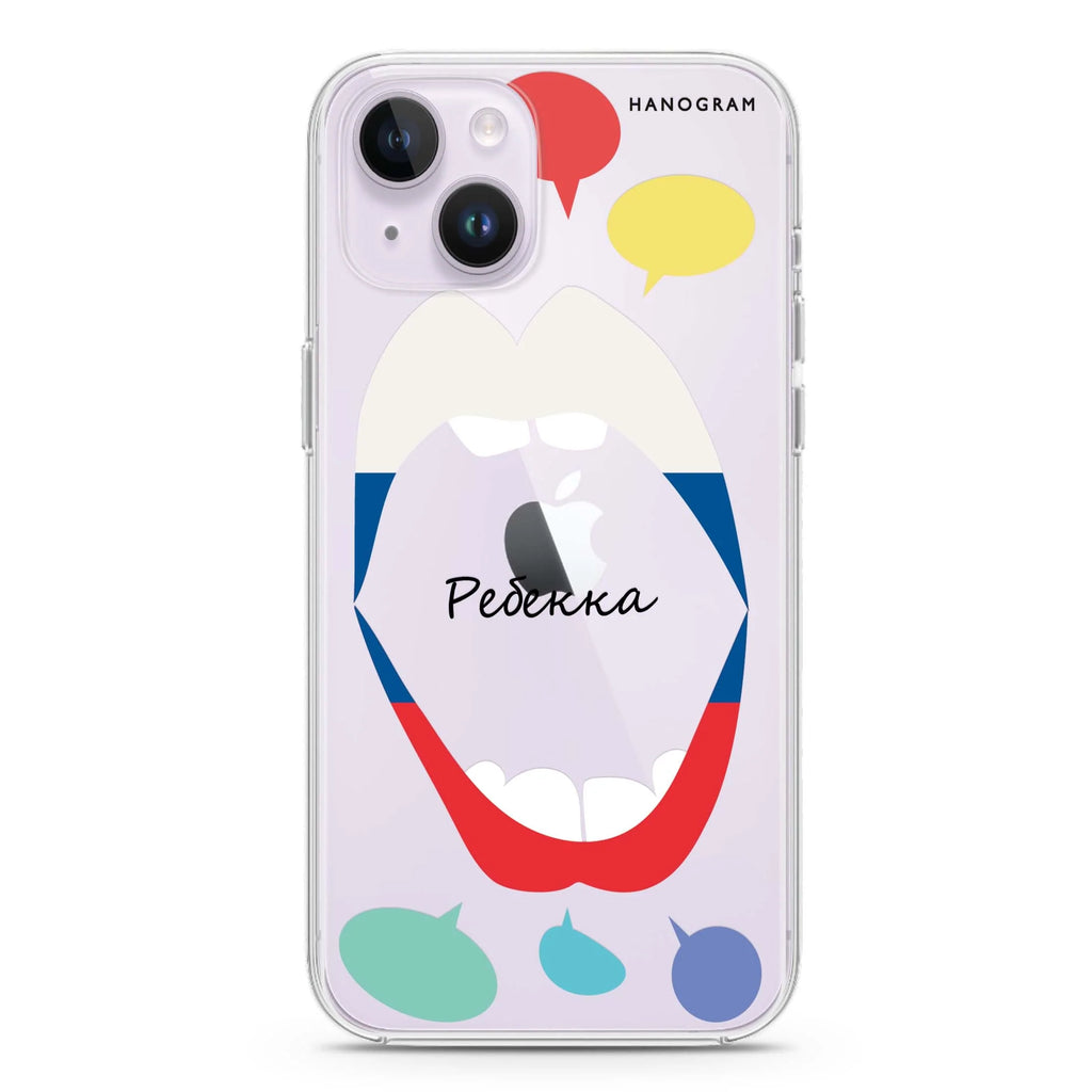 Speak up RUS iPhone 14 plus 水晶透明保護殼