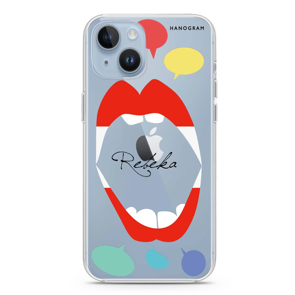 Speak up AT iPhone 14 水晶透明保護殼