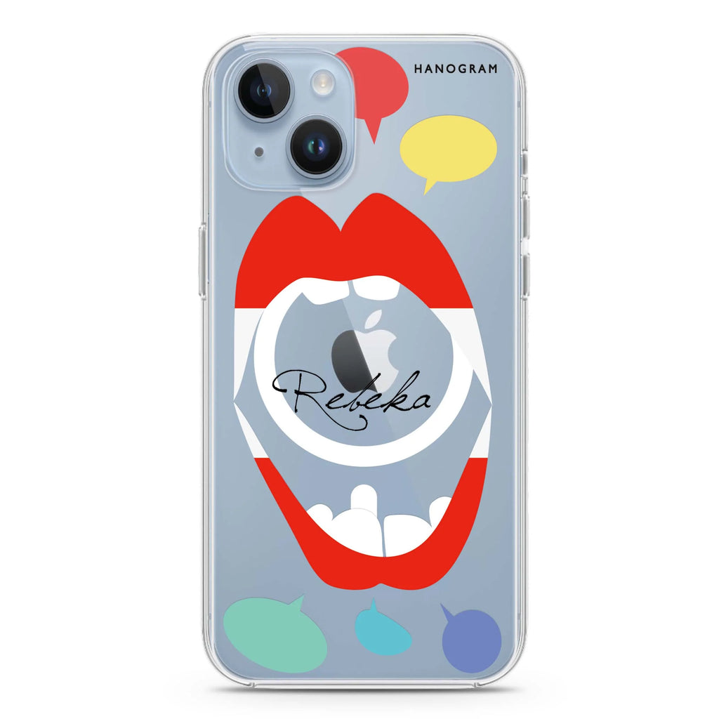 Speak up AT iPhone 14 Plus Magsafe 兼容水晶透明保護殼