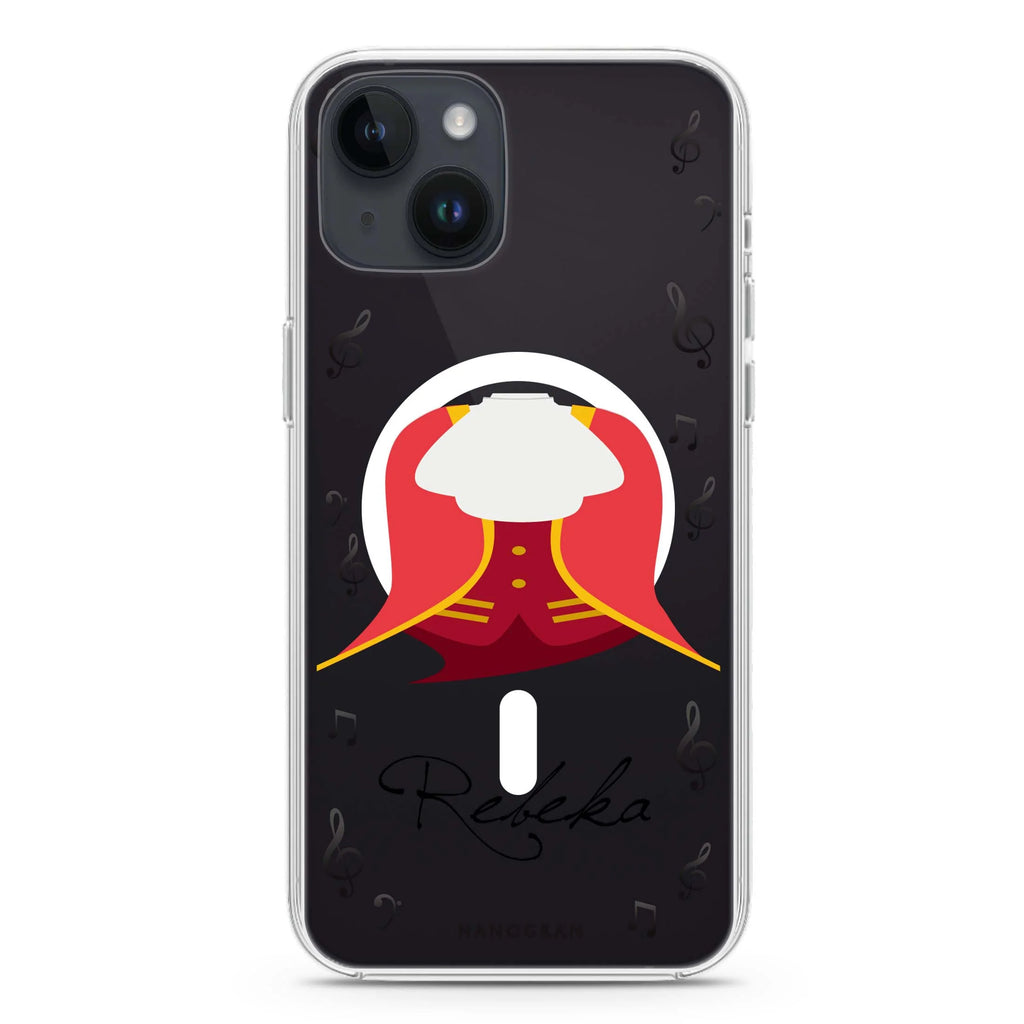 AT Culture Clothing iPhone 14 Plus Magsafe 兼容水晶透明保護殼