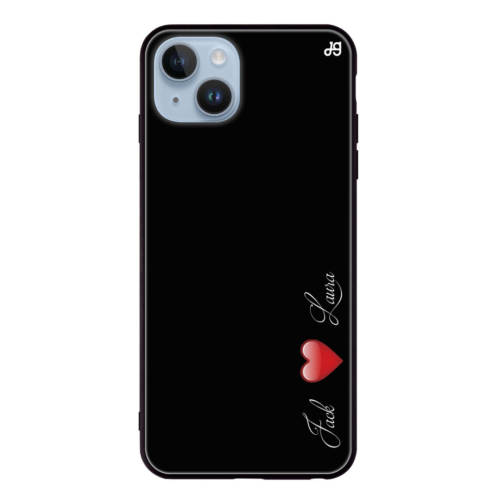 You & Me iPhone 13 Mini 超薄強化玻璃殻