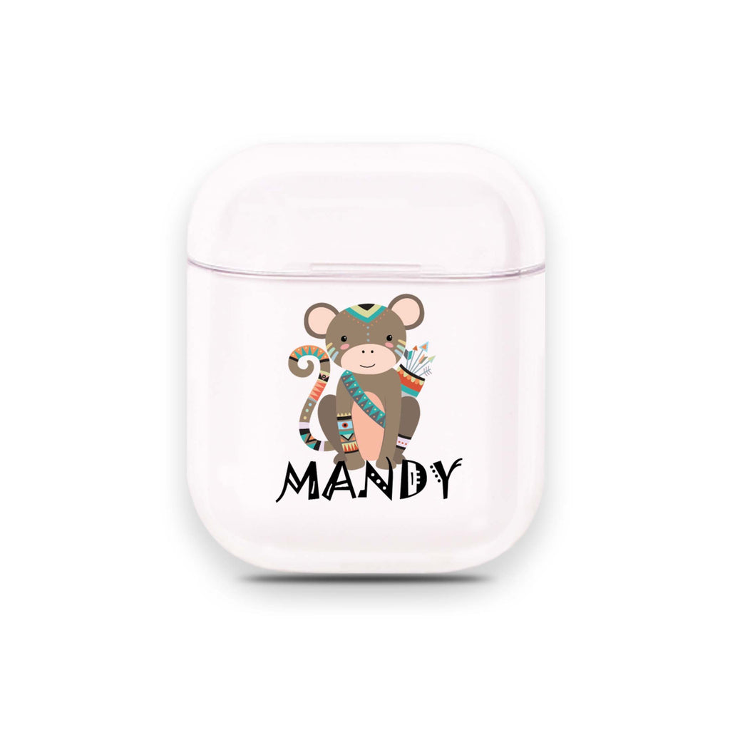Monkey Airpods 透明保護殻