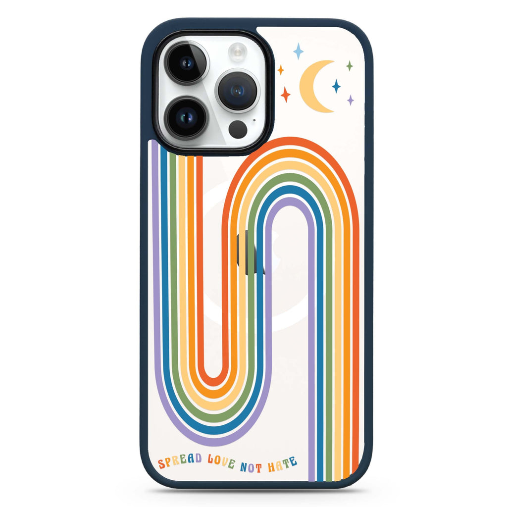 Spread Love with rainbow Magsafe 兼容防衝擊保護殼