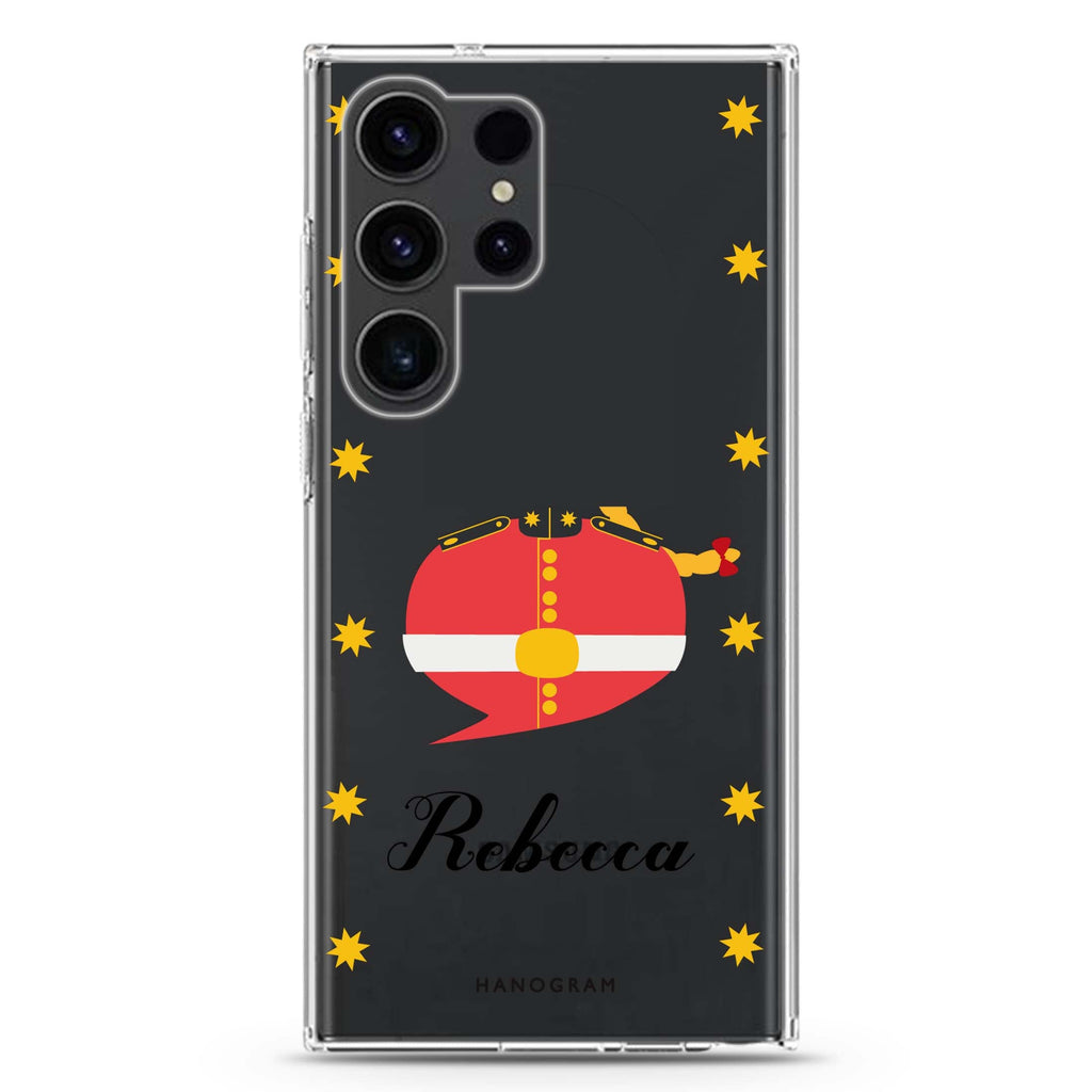 UK Culture Clothing Samsung Galaxy Ultra 可加名字透明保護殼，適用 S26/S25/S24/S23 Ultra，圖1