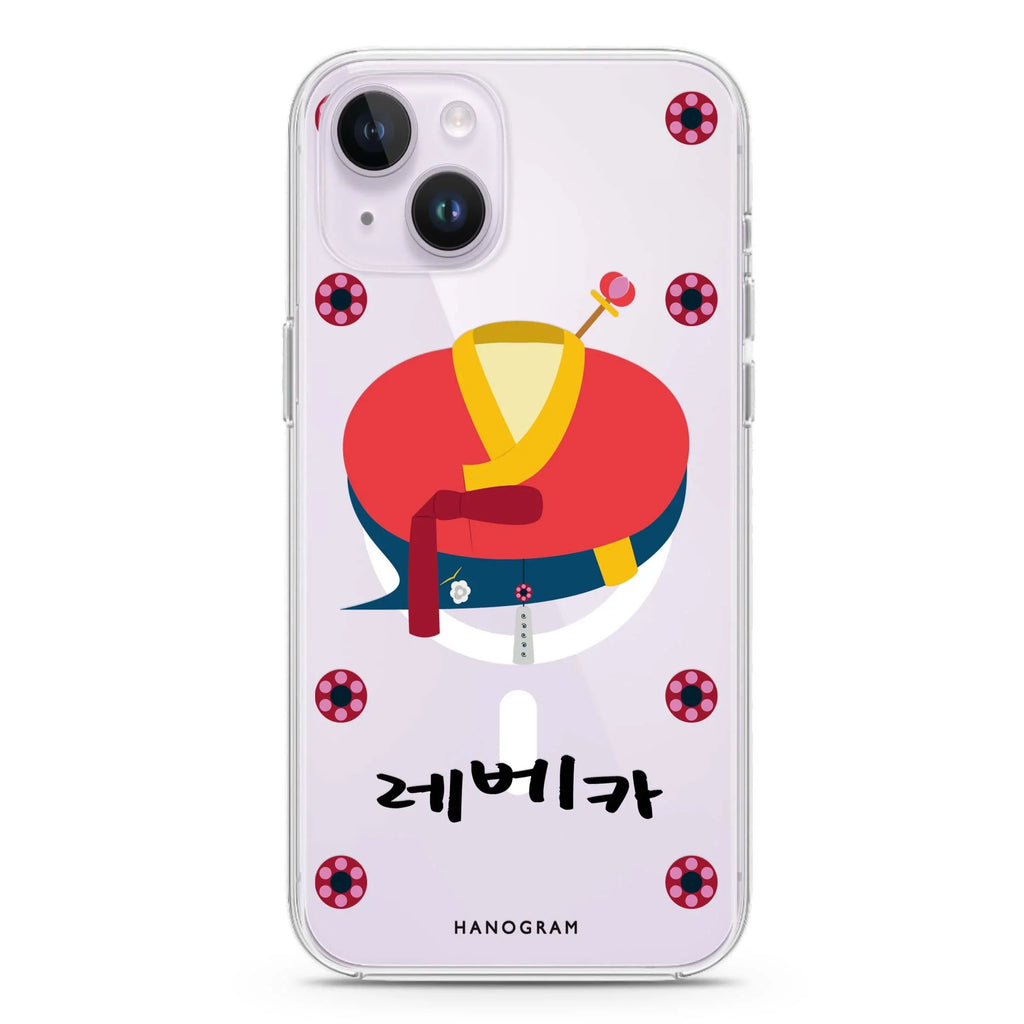 KR Culture Clothing iPhone 14 Magsafe 兼容水晶透明保護殼