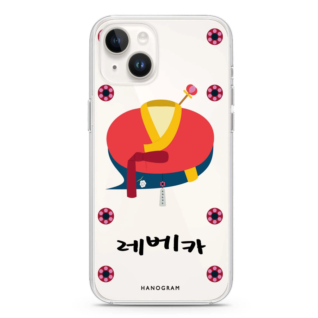 KR Culture Clothing iPhone 14 plus 水晶透明保護殼