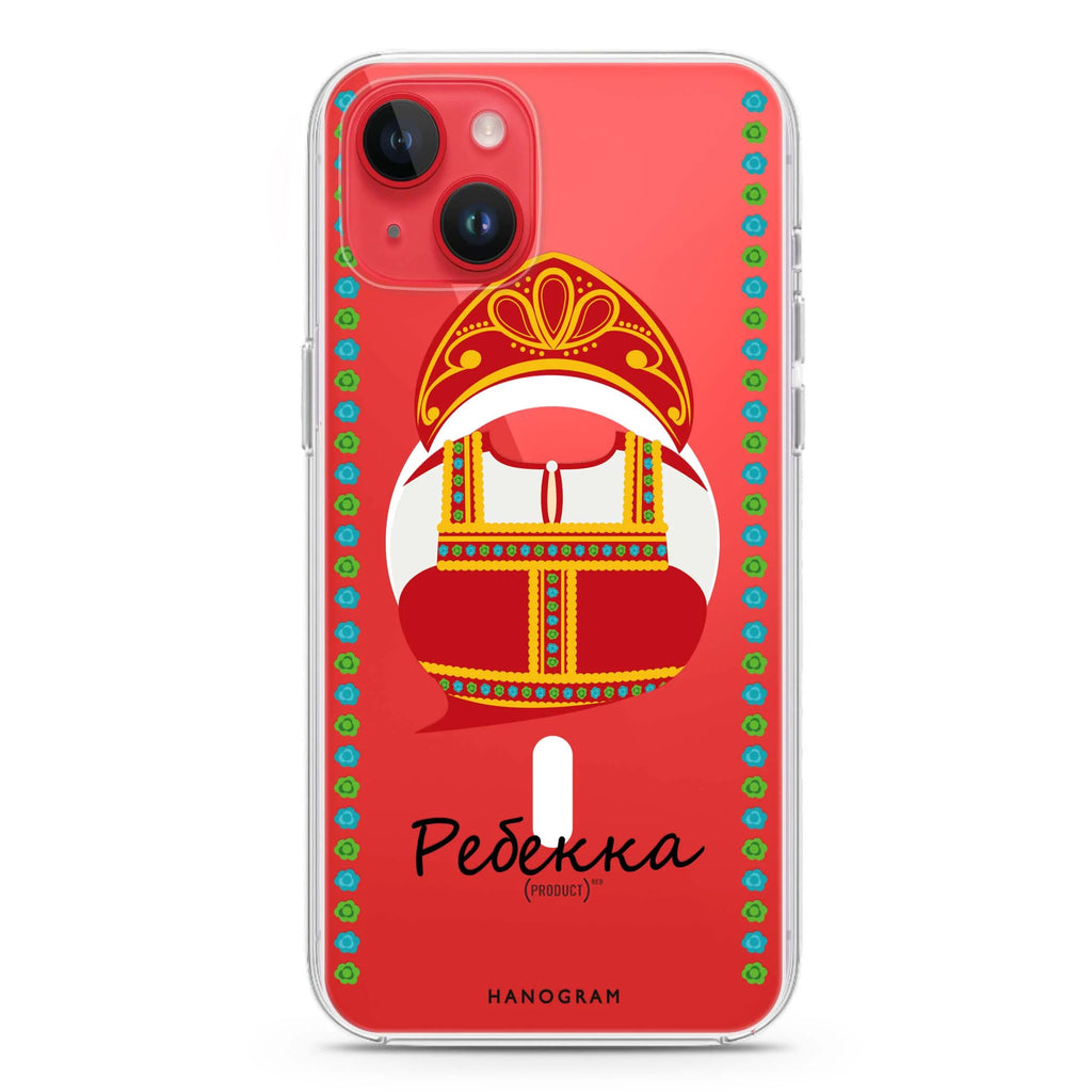 RUS Culture Clothing iPhone 14 Plus Magsafe 兼容水晶透明保護殼