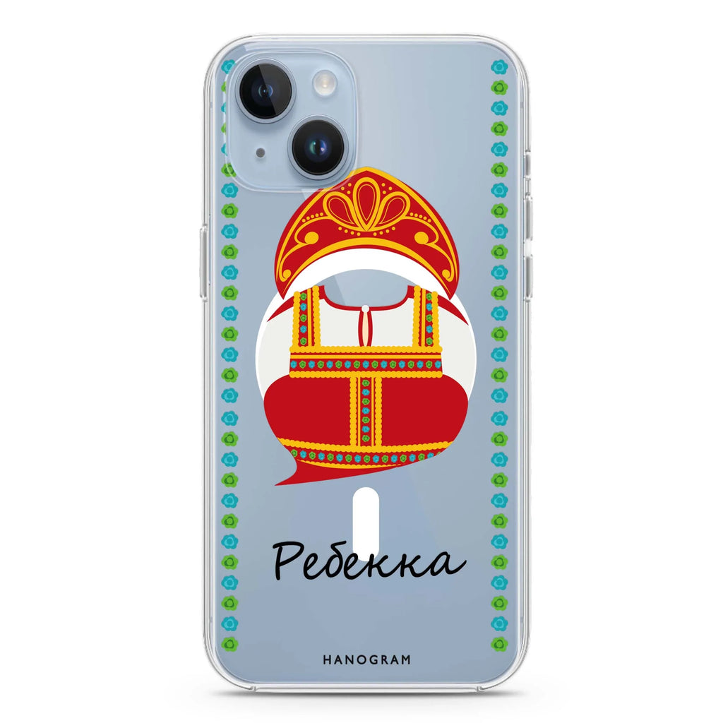 RUS Culture Clothing iPhone 14 Magsafe 兼容水晶透明保護殼