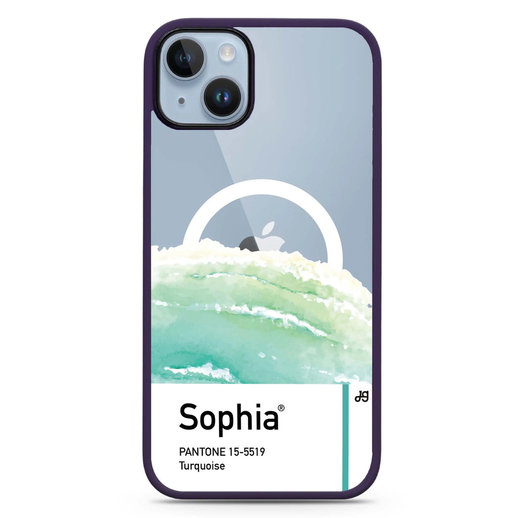 #15-5519 Turquoise I iPhone 14 Plus Magsafe 兼容防衝擊保護殼