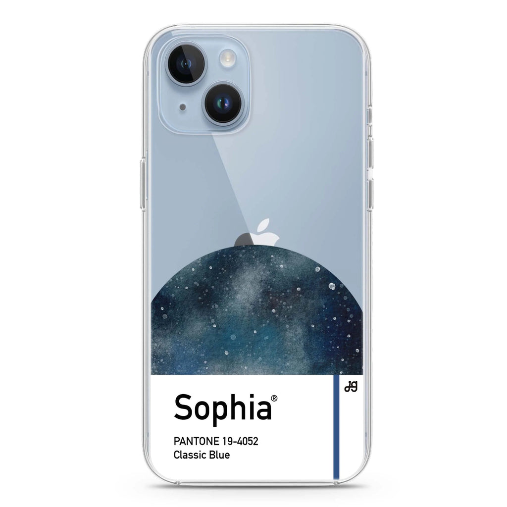 #19-4052 Classic Blue I iPhone 14 plus 水晶透明保護殼