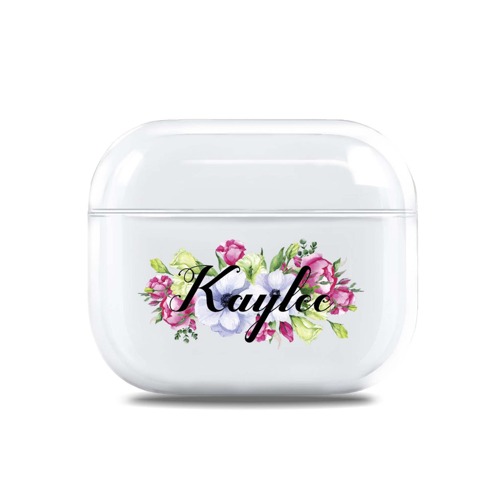 Beautiful Garden AirPods 透明保護殻