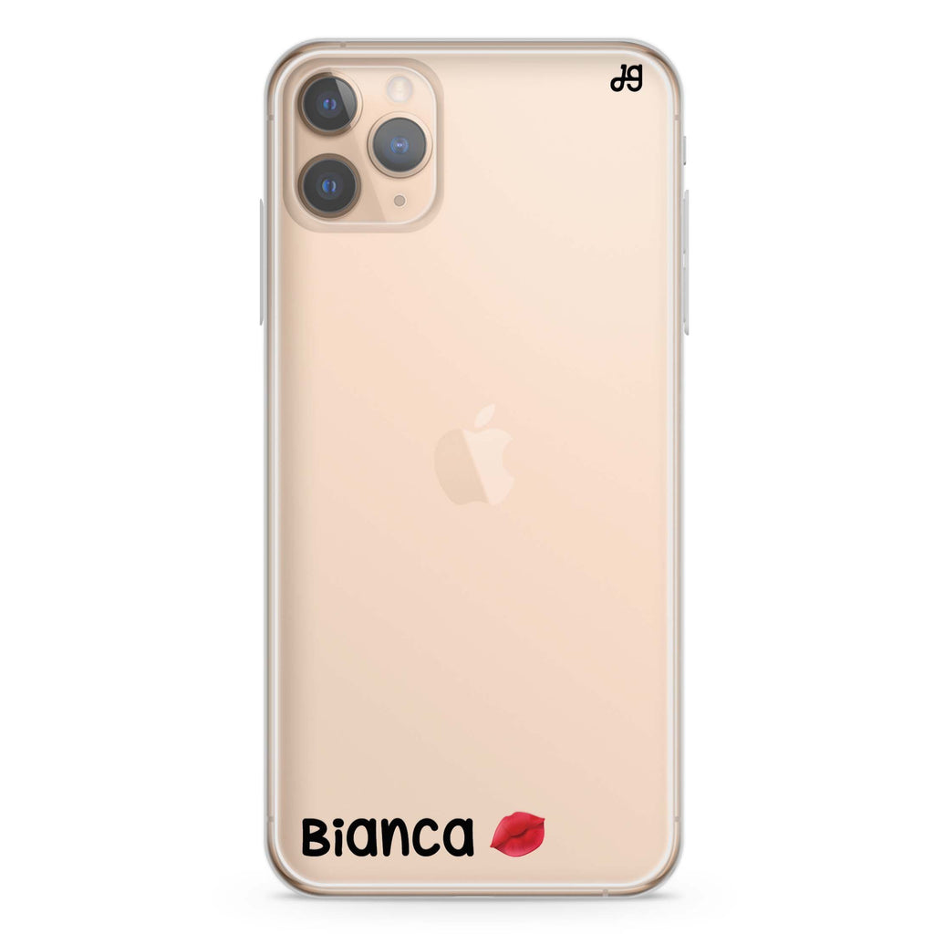 A Kiss iPhone 11 Pro Max 水晶透明保護殼
