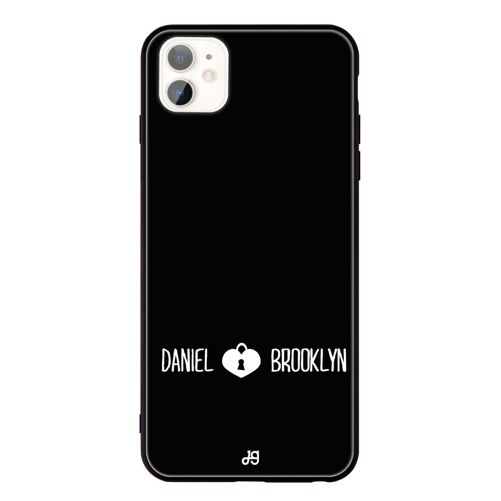 Love Lock iPhone 11 超薄強化玻璃殻